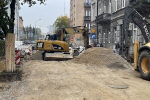 20.10.2023. Kielce. Remont ulicy Śniadeckich / Fot. Jarosław Kubalski - Radio Kielce