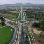 25.10.2023. Czerwona Góra. Otwarcie ronda turbinowego / Fot. Jarosław Kubalski - Radio Kielce