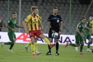 06.10.2023. Kielce. Mecz: Korona Kielce - Warta Poznań. / Fot. Jarosław Kubalski - Radio Kielce