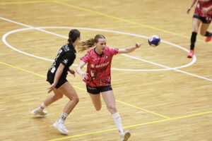 07.10.2023. Kielce. Mecz 3. kolejki Suzuki Korony Handball z UKS Dziewiątką Legnica. / Fot. Jarosław Kubalski - Radio Kielce