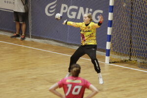 07.10.2023. Kielce. Mecz 3. kolejki Suzuki Korony Handball z UKS Dziewiątką Legnica. / Fot. Jarosław Kubalski - Radio Kielce