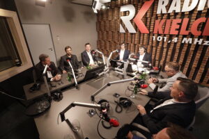 15.10.2023 Radio Kielce. Studio Polityczne / Fot. Jarosław Kubalski - Radio Kielce