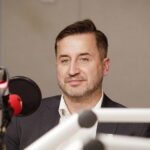 15.10.2023 Radio Kielce. Studio Polityczne. Na zdjęciu Kamil Suchański - Bezpartyjni Samorządowcy / Fot. Jarosław Kubalski - Radio Kielce