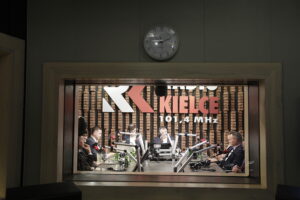 15.10.2023 Radio Kielce. Studio Polityczne / Fot. Jarosław Kubalski - Radio Kielce