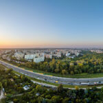 Trasa ekspresowa S8 w Warszawie. Odcinek Konotopa - Powązkowska, al. Obrońców Grodna na wysokości Bemowa i przyszłego węzła Warszawa Północ na skrzyżowaniu z S7 / Fot. Krzysztof Nalewajko - GDDKiA