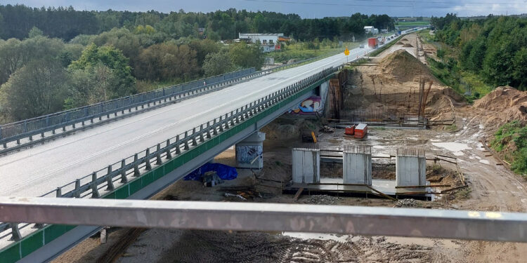 Budowa trasy ekspresowej S6. Obwodnica Słupska / źródło: GDDKiA