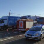 18.10.2023. Mniów. Wypadek / Fot. KMPSP Kielce