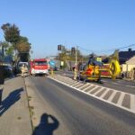 18.10.2023. Mniów. Wypadek / Fot. KMPSP Kielce