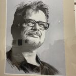 22.10.2023. Sandomierz. Wystawa malarstwa i rysunku Włodzimierza Szemraja / Fot. Grażyna Szlęzak - Radio Kielce