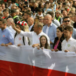 Marsz Miliona Serc na ulicach Warszawy