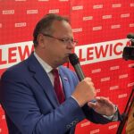 15.10.2023. Kielce. Sztab Nowej Lewicy. Na zdjęciu: Andrzej Szejna / Fot. Kamil Król - Radio Kielce