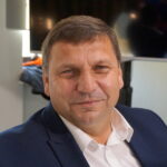 06.11.2023. Kielce. Studio Polityczne Radia Kielce. Na zdjęciu: Michał Skotnicki - PSL / Fot. Kamil Król - Radio Kielce