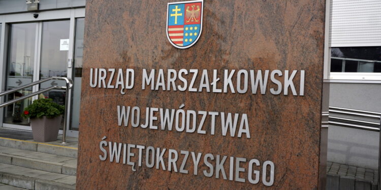 10.11.2023. Kielce. Urząd Marszałkowski Województwa Świętokrzyskiego / Fot. Radio Kielce