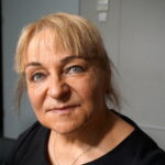 13.11.2023. Kielce. Studio Polityczne Radia Kielce. Na zdjęciu: Anna Myślińska - PO KO / Fot. Kamil Król - Radio Kielce