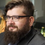 13.11.2023. Kielce. Studio Polityczne Radia Kielce. Na zdjęciu: Michał Sokolnicki - Konfederacja / Fot. Kamil Król - Radio Kielce