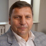 13.11.2023. Kielce. Studio Polityczne Radia Kielce. Na zdjęciu: Michał Skotnicki - PSL / Fot. Kamil Król - Radio Kielce