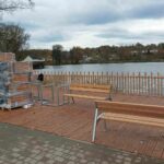 12.11.2023. Starachowice, Zagospodarowanie północnej linii brzegowej zbiornika Pasternik / Fot. UM Starachowice