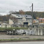 06.11.2023. Starachowice. Budowa wiaduktu / Fot. Piotr Ambroszczyk Starosta Starachowiceki - Facebook