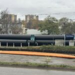 06.11.2023. Starachowice. Budowa wiaduktu / Fot. Piotr Ambroszczyk Starosta Starachowiceki - Facebook