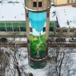 30.11.2023. Sandomierz. Mural w Parku Saskim / Fot. Urząd Miasta Sandomierza