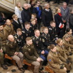 11.11.2023. Kielce. Uroczystości 105. rocznicy odzyskania przez Polskę Niepodległości. Msza święta w intencji Ojczyzny / Fot. Wiktor Taszłow - Radio Kielce