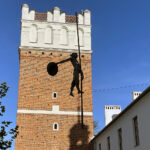 Sandomierz. Brama Opatowska, Flisak / Fot. Robert Felczak – Radio Kielce