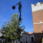 Sandomierz. Brama Opatowska, Flisak / Fot. Robert Felczak – Radio Kielce