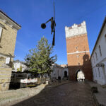 Sandomierz. Brama Opatowska, Flisak / Fot. Robert Felczak – Radio Kielce