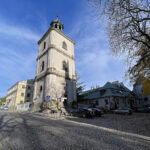 Sandomierz. Zabytkowa dzwonnica / Fot. Robert Felczak – Radio Kielce