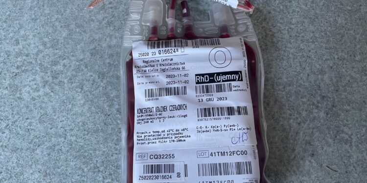 Pacjenci w szpitalach oczekują na krew