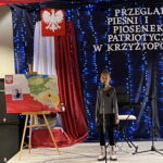26.11.2023. Zamek Krzyżtopór w Ujeździe. Przegląd Pieśni i Piosenek Patriotycznych. / Fot. Patryk Wójcik - Radio Kielce