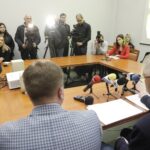 08.11.2023. Kielce. Konferencja w urzędzie miasta / Fot. Jarosław Kubalski - Radio Kielce