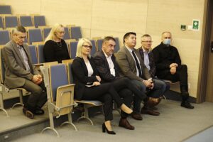 15.11.2023. Kielce. Politechnika Świętokrzyska. Konferencja na temat szczegółów projektu Dziś Uczeń - Jutro Student / Fot. Jarosław Kubalski Radio Kielce