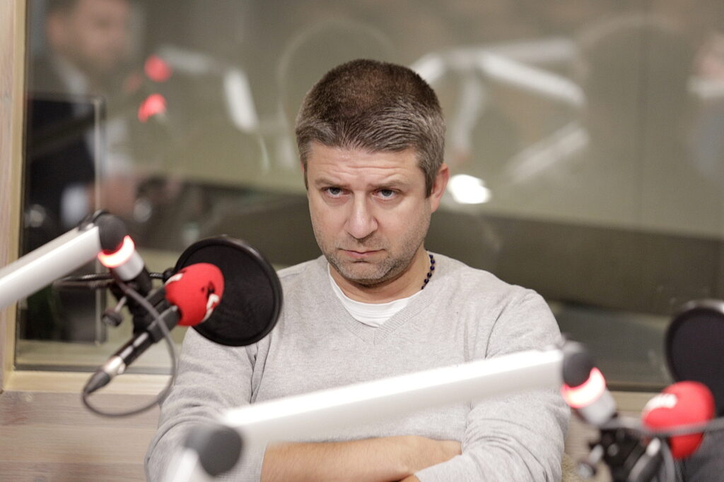 27.11.2023 Radio Kielce. Studio Polityczne. Andrzej Rak - Konfederacja / Fot. Jarosław Kubalski - Radio Kielce