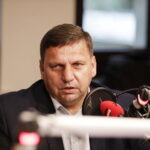 27.11.2023 Radio Kielce. Studio Polityczne. Michał Skotnicki - PSL / Fot. Jarosław Kubalski - Radio Kielce