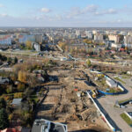 Radom. Budowa wiaduktu drogowego nad torami kolejowymi, pod którym ma powstać nowy przystanek kolejowy / Fot. PKP PLK