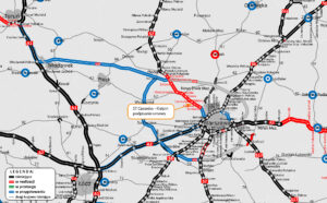 Kolejny odcinek drogi krajowej nr 7 stanie się trasą ekspresową. Generalna Dyrekcja Dróg Krajowych i Autostrad (GDDKiA) podpisała umowę na budowę drogi S7 Czosnów – Kiełpin / źródło: GDDKiA