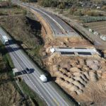 Wąchock. Droga krajowa nr 42. Budowa obwodnicy / źródło: dk42obwodnicawachocka.pl