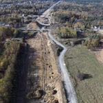 Wąchock. Droga krajowa nr 42. Budowa obwodnicy / źródło: dk42obwodnicawachocka.pl