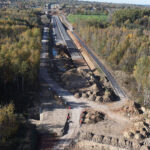 Wąchock. Droga krajowa nr 42. Budowa obwodnicy / źródło: dk42obwodnicawachocka.pl