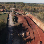 Wąchock. Droga krajowa nr 42. Budowa obwodnicy / źródło: dk42obwodnicawachocka.pl