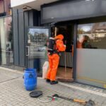 08.11.2023. Kielce. Interwencja straży / Fot. KM PSP Kielce