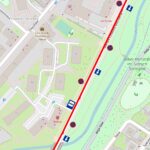 Kielce. Ulica biskupa Kaczmarka. Nowa organizacja ruchu / źródło: MZD Kielce