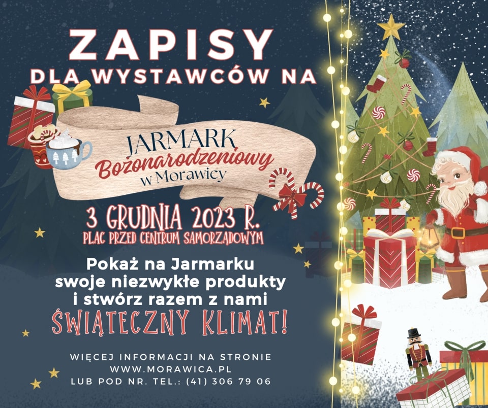 W Morawicy odbędzie się Jarmark Bożonarodzeniowy - Radio Kielce