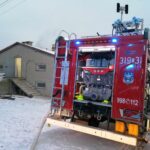 Pożar na fermie kurzej