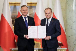 Prezydent Andrzej Duda powołał Donalda Tuska na premiera, a także ministrów jego rządu