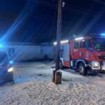 01.12.2023. Potoczek. Pożar pożarze budynku jednorodzinnego / Fot. KP PSP Opatów