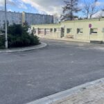 29.12.2023. Sandomierz. Drogi wewnętrzne przy Szpitalu Specjalistycznym po remoncie / Fot. Grażyna Szlęzak - Radio Kielce