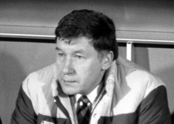 Na zdjęciu: trener Wojciech Łazarek / Fot. Bart Molendijk - wikipedia.org