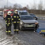 22.12.2023. Trasa S7 - kolizja kilku aut / Fot. Jarosław Kubalski - Radio Kielce